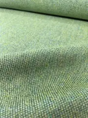 1 yd Maharam Beck Katydid Green & Yellow Woven Wool Upholstery Fabric - BI