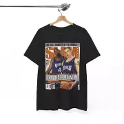 Chris Webber & Jason Williams Slam Magazine Cover Graphic Tee Retro Kings Shirt