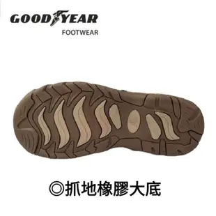 美國GOODYEAR固特異男款迷彩護趾多功能涼鞋-迷彩棕GAMS33701