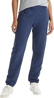[Hanes] Women's Sweatpants, EcoSmart Fleece Joggers, Pocketless Cinched Leg Sweatpants for Women, 30"