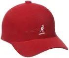 KANGOL BERMUDA SPACE CAP Scarlet Red KIDS MEDIUM K3289KK