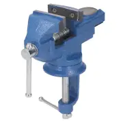 2inch Table Vise ClampOn Bench Vise 360°Rotation Base Adjustable Vise Tool New