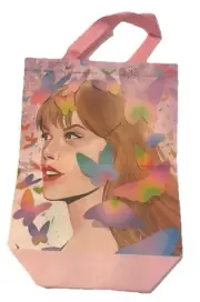 Lot Of 6 Taylor Swift Vinyl Gift Party Birthday Tote Theme Party Bags 14x10 NEW