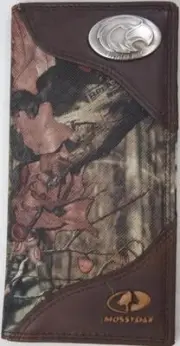 ZEP-PRO Southern Miss Golden Eagles Mississippi Mossy Oak Camo Wallet BURLAP BAG