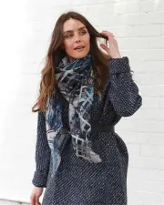 DIVERGENCE scarf - 100% Merino Wool