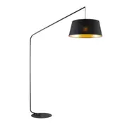 DOWNEY Floor Lamp Black - DOWNEY FL-BK