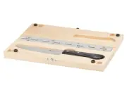Snow Peak CS208 Outdoor Folding Cutting board and Knife Set from Japan
