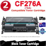 2x Compatible CF276A 76A Toner Cartridge for HP LaserJet PRO M404 M406 M428 M430