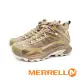 【MERRELL】男 MOAB SPEED 2 MID GORE-TEX防水輕量登山戶外高筒鞋 男鞋(卡其)