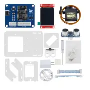 Mini Ultrasonic Radar & 1M Motor Range for Arduino Starter Kit Program Education
