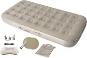 Glugahrif Tent Mattress for Camping, Camping Mattress, Inflatable Sleeping Mattress, Built-in Electric Pump | Waterproof Portable Air Bed for Hiking Hiking Hiking
