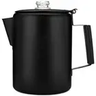 Black Bozeman Percolator Coffee Pot — Camping Coffee Pot, Coffee Percolator –...