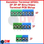 接線端子 PCB 耦合器連接器 KF301 KF-301 2P 3P 4P 2 3 4 PIN