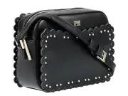 Roberto Cavalli Class GWLPEY 999 Leolace 002 Black Small Shoulder Bag