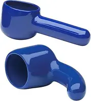 Hitachi Magic Wand, Magic Wand Vibrating Massager, Magic Wand Attachments, Body Safe TPR/PVC Blend Material Which Fits 2.25-inch Diameter Magic Wand Hitachi (Blue 2/pcs)