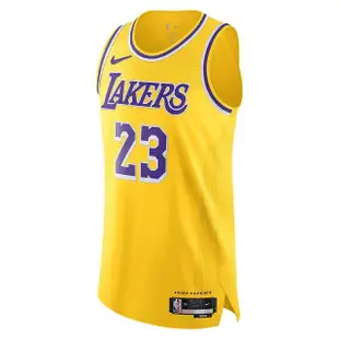 【NIKE 耐吉】背心 男款 運動 球衣 NBA 洛杉磯湖人隊 LAL MNK DFADV ATH JSY ICN 22 黃 DM6028-731