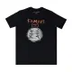 【COACH】COACH X Jean-Michel Basquiat聯名款C字刺繡LOGO刺繡塗鴉風格純棉圓領短袖T恤(黑)