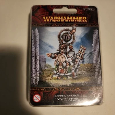 Warhammer Dwarf Cogsmith, Grimm Burloksson.