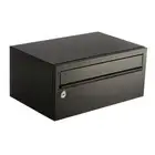 Sandleford Black Multi Unit Letterbox