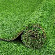 MOBI OUTDOOR 2M x 5M Artificial Grass Turf - Fast Drainage 40MM Thickness 4 Colour Cuttable Synthetic Fake Grass Rug, DIY Pads Door Mat Rug for Garden Patio Lawn Backyard Outdoor