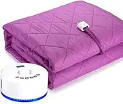 Heating Blanket, Electric Blanket, Water Circulation Heated Saucepan, 10-55°C Constant Temperature Control, Overheating Protection Mattress, Washable, B