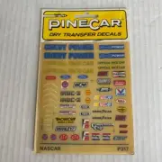 Pinecar 317 Dry Transfer Decals NASCAR
