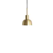 Pure Copper Simple Single Head Bedroom Bedside Chandelier Without Light Source