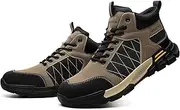[Jueshanzj] Labor Insurance Shoes Anti-Smash Steel Head Anti-Puncture wear-Resistant Oxford Sole