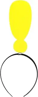 [Moreeulsi] Exclamation Mark Headband - Funny Miss Arrowhead Hairband | Elastic Novelty Hair Accessories, Game Headpiece for Photo Booth Props Supplies