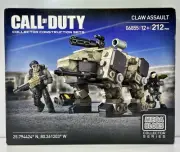 MEGA BLOKS Collector Series CALL of DUTY CLAW ASSAULT 212-PCS Sealed Box w/Crea