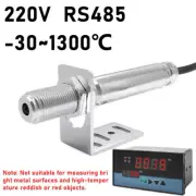 220V Non-contact Infrared Thermometer Sensor RS485 Temperature Tool W/Controller