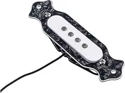 CIMAXIC Pre-wired Soundhole Pickup Volume Tone Control Knob for 4 String Guitars Gmb333 Random Color