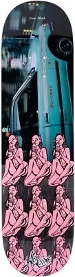 WELCOME SKATEBOARDS EVAN MOCK “TAXI ON ISLAND” ONE DECK– VARIOUS STAINS – 8.38″