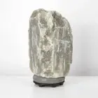 Urban Shop Contemporary Grey Himalayan Natural Rock Salt Crystal Lamp with Sooth