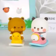 Cute Panda Bear Doll Bubu Dudu Toy Doll Ornament Home Decor