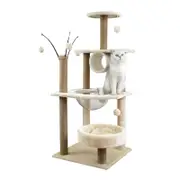 Ehc Cat Tree Scratching Post Scratcher Tower Condo House Furniture Bed Stand Furniture & Scratchers