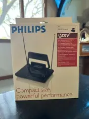 Philips Indoor Antenna SDV2210/27 UHF/VHF/FM/HDTV Analogue Digital 12 Position