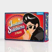 Rockabilly Instant Fake Sideburns by Spinning Hat Blonde Black Ginger
