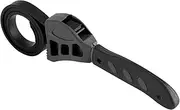 KJAOYU Rubber Strap Adjustable Wrench Set, Oil Filter Pipe Jar Opener, 500mm Versatile Tool for Tightening and Loosening Jar Lids, Oil Filters, and Plumbing Tasks, Ideal for Home