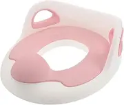ibasenice Portable Baby Potty Training Seat with Handles Adjustable Easy-Clean Toilet Trainer Child-Friendly Potty Seat for Toddlers Infants Kids
