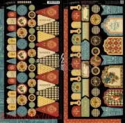 Graphic 45 FRENCH COUNTRY Banners High Quality! Embellishment