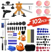 102pcs Car Body Dent Puller Kit Auto Paintless Hail Dent Repair Remover Tools