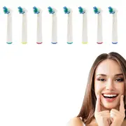 8pcs Replacements Electric Toothbrush Heads Compatible with Oral B-Style 1