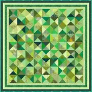 GREEN ACRES 2 - 67" x 67" - Quilt-Addicts Pre-cut Patchwork Quilt Kit