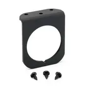 Autometer 1 Hole Gauge Panel Black - 2 1/16 Inch, AU2236