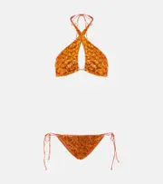 [Oseree] Oséree Pailettes bikini AU 12 orange