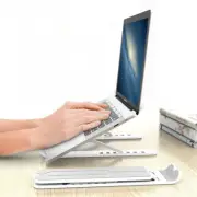Aluminum Foldable/Adjustable Stand for Macbooks and Laptop 11" - 17"