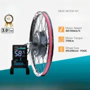 48V 1000W Brushless MTB E-Bike Conversion Kit 20-29'' 700C Electric Motor Kit