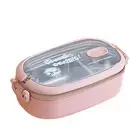 Lunch Box Leakproof Large Capacity Tableware Bento Food Container Bright Color