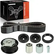 A-Premium Engine Timing Belt Kit Compatible with Volkswagen Jetta 06-08, Passat 06-08, Eos 07-09, GTI 06-09 & Audi A4 A4 Quattro 05-09, A3 A3 Quattro 06-08, TT 08-09, TT Quattro TTS Quattro 09-2.0L